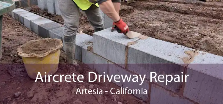 Aircrete Driveway Repair Artesia - California