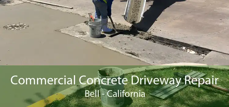 Commercial Concrete Driveway Repair Bell - California