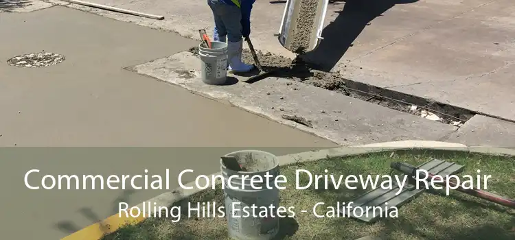 Commercial Concrete Driveway Repair Rolling Hills Estates - California