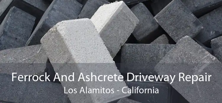 Ferrock And Ashcrete Driveway Repair Los Alamitos - California