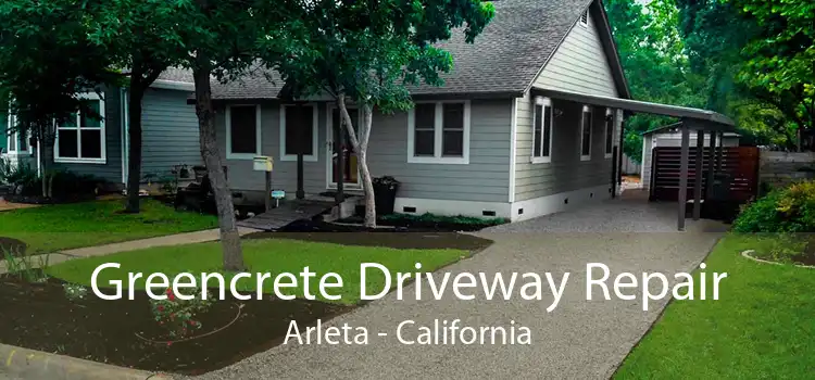 Greencrete Driveway Repair Arleta - California