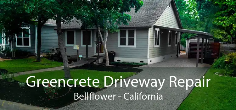 Greencrete Driveway Repair Bellflower - California