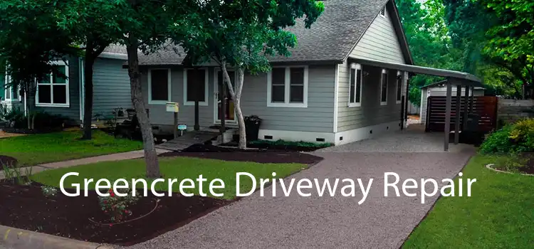 Greencrete Driveway Repair 