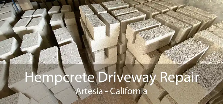 Hempcrete Driveway Repair Artesia - California