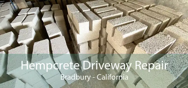 Hempcrete Driveway Repair Bradbury - California