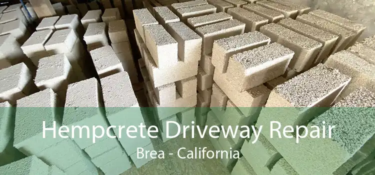 Hempcrete Driveway Repair Brea - California