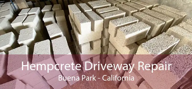 Hempcrete Driveway Repair Buena Park - California