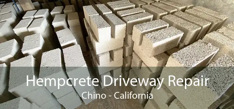 Hempcrete Driveway Repair Chino - California