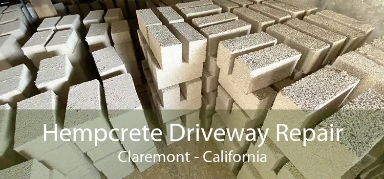 Hempcrete Driveway Repair Claremont - California