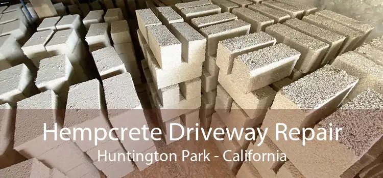 Hempcrete Driveway Repair Huntington Park - California