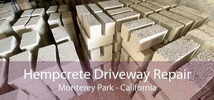 Hempcrete Driveway Repair Monterey Park - California