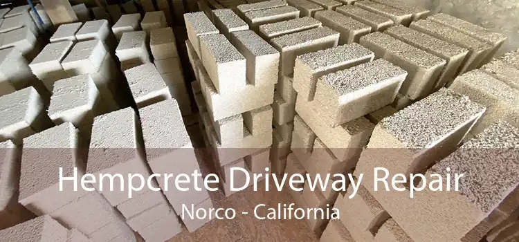 Hempcrete Driveway Repair Norco - California