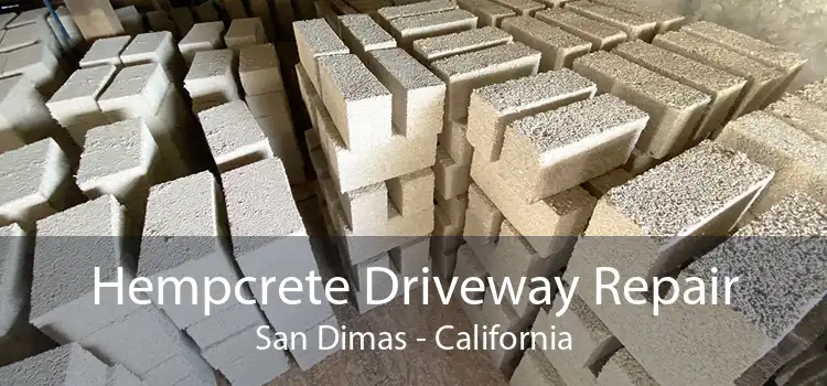 Hempcrete Driveway Repair San Dimas - California