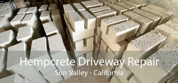 Hempcrete Driveway Repair Sun Valley - California