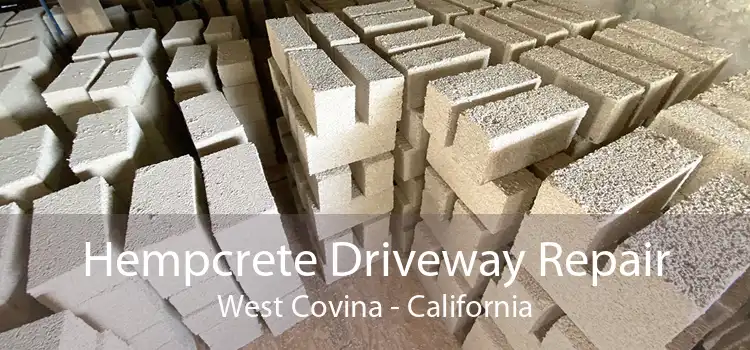 Hempcrete Driveway Repair West Covina - California