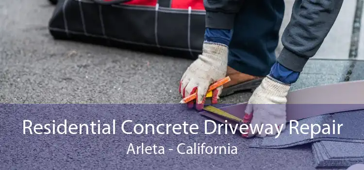 Residential Concrete Driveway Repair Arleta - California