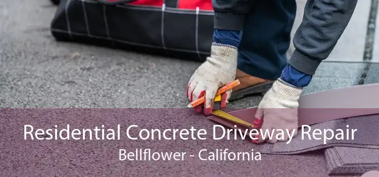 Residential Concrete Driveway Repair Bellflower - California