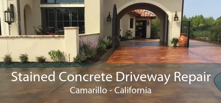 Stained Concrete Driveway Repair Camarillo - California