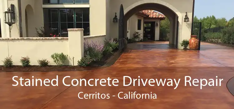 Stained Concrete Driveway Repair Cerritos - California