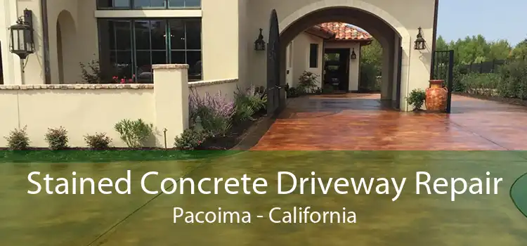 Stained Concrete Driveway Repair Pacoima - California