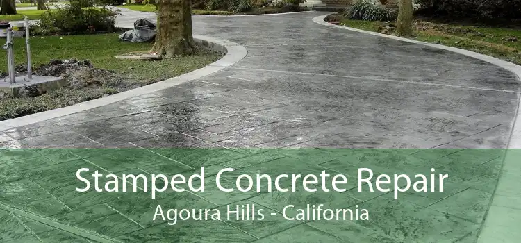 Stamped Concrete Repair Agoura Hills - California