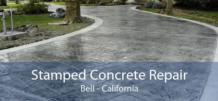 Stamped Concrete Repair Bell - California