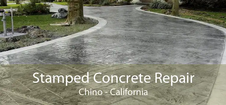 Stamped Concrete Repair Chino - California