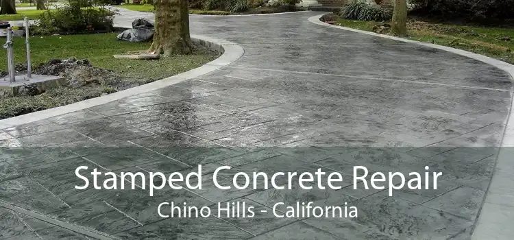 Stamped Concrete Repair Chino Hills - California