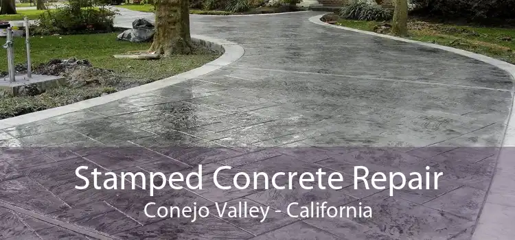 Stamped Concrete Repair Conejo Valley - California