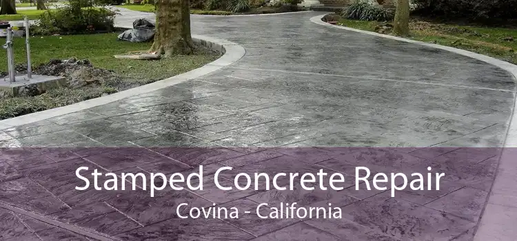 Stamped Concrete Repair Covina - California