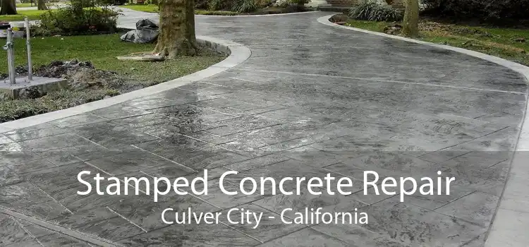 Stamped Concrete Repair Culver City - California