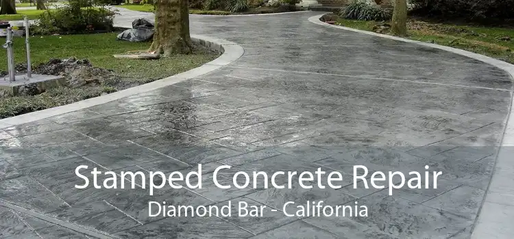 Stamped Concrete Repair Diamond Bar - California