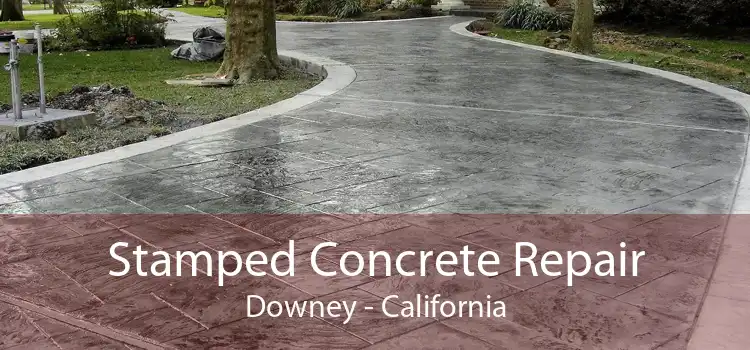 Stamped Concrete Repair Downey - California