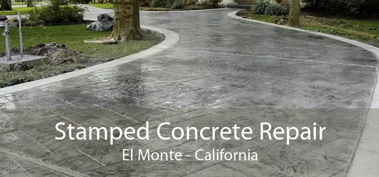 Stamped Concrete Repair El Monte - California