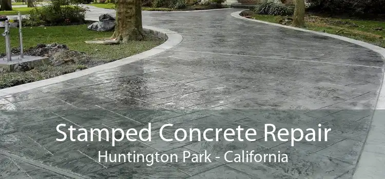 Stamped Concrete Repair Huntington Park - California