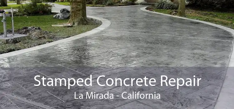 Stamped Concrete Repair La Mirada - California