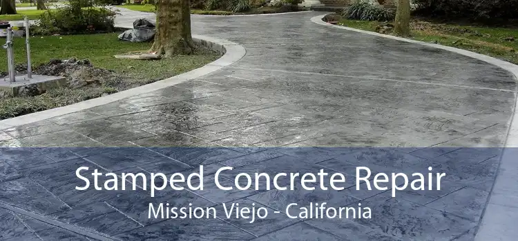 Stamped Concrete Repair Mission Viejo - California