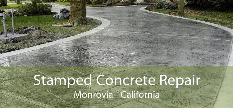 Stamped Concrete Repair Monrovia - California