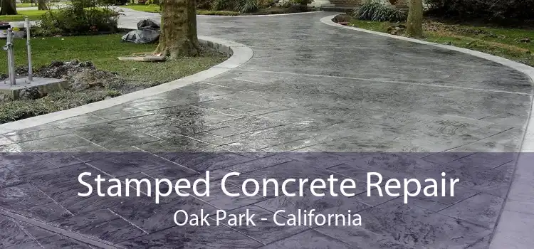 Stamped Concrete Repair Oak Park - California