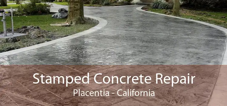 Stamped Concrete Repair Placentia - California