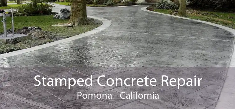 Stamped Concrete Repair Pomona - California