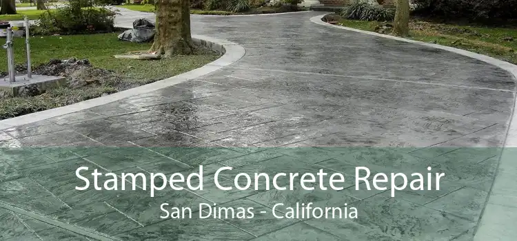 Stamped Concrete Repair San Dimas - California