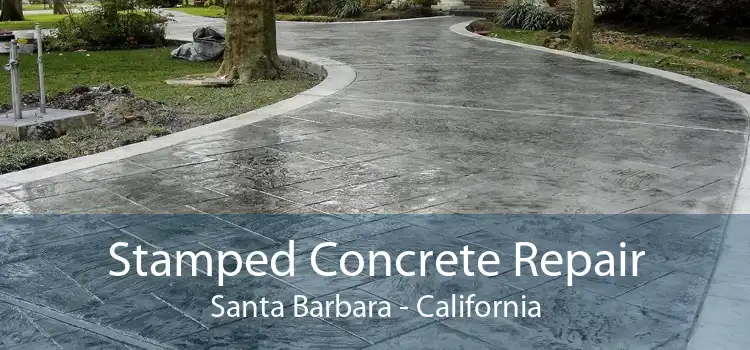 Stamped Concrete Repair Santa Barbara - California