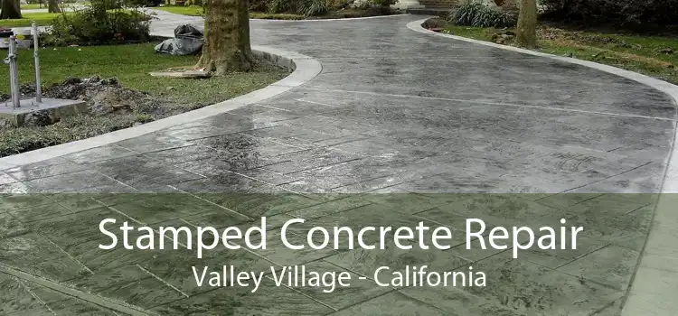 Stamped Concrete Repair Valley Village - California