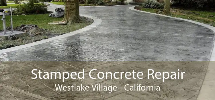 Stamped Concrete Repair Westlake Village - California