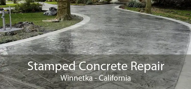 Stamped Concrete Repair Winnetka - California