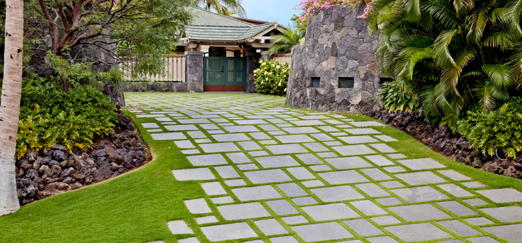 residential greencrete driveway crack filling in Rancho Mirage