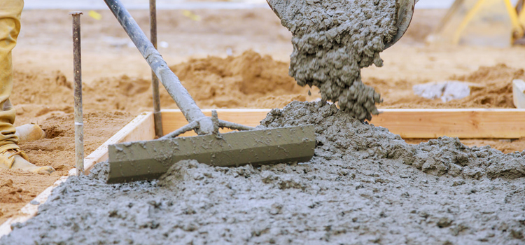 Residential Stained Concrete Driveway Repair Mission Viejo